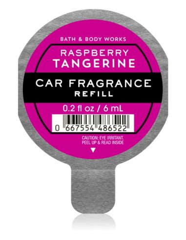 Bath & Body Works Raspberry Tangerine désodorisant voiture recharge