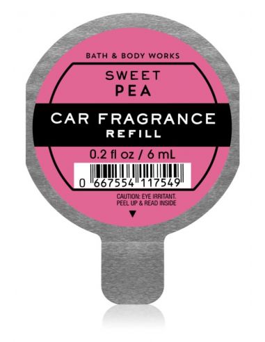 Bath & Body Works Sweet Pea désodorisant voiture recharge