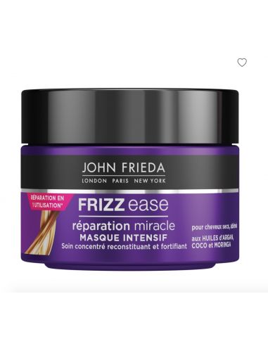 JOHN FRIEDA Frizz Ease Masque Intensif Réparation Miracle cheveux abîmés