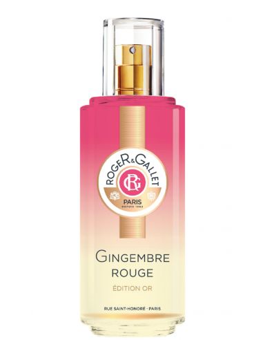 Roger & Gallet Gingembre Rouge Edition or Eau parfumée pailletée 100 ml