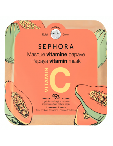 SEPHORA COLLECTION Masque Visage Tissu Vitamine C