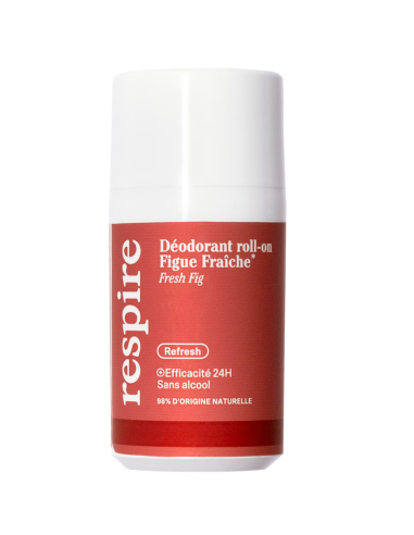 RESPIRE Déodorant Roll-on - Déodorant Figue Fraiche Efficacité 24H