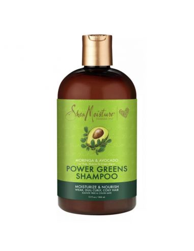 Shea Moisture Moringa & Avocado Power Greens Shampoo 
