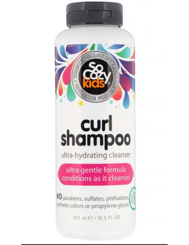 SoCozy Kids Shampoing pour cheveux bouclés Nettoyant ultrahydratant 311 ml